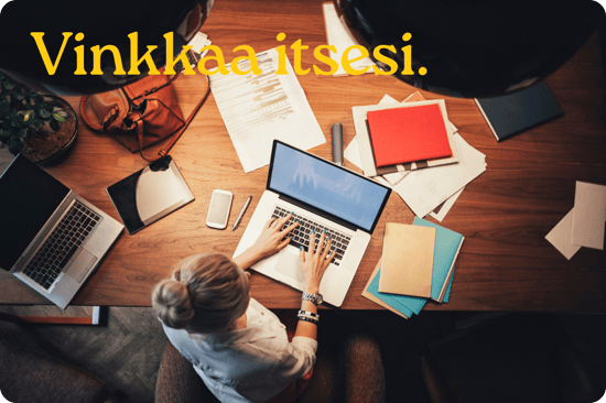 Vinkkaa itsesi